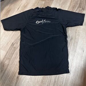 Black Surf Gear Swim and Surf T-Shirt Size XL